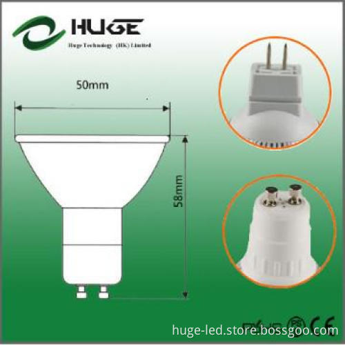 led spot light price 6w with CE&RoHS approved